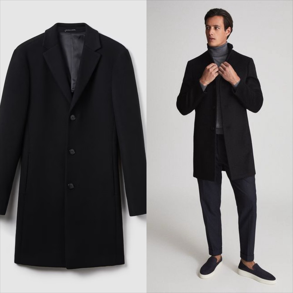 Reiss gable wool blend single breast epsom overcoat FINAL PRICE NO OFFERS